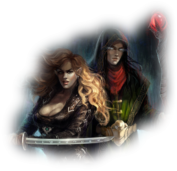 Клипарт фэнтези на прозрачном фоне