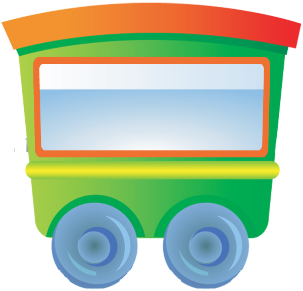 Паровозик с вагончиками