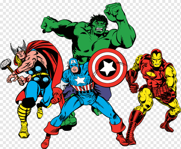 Изображения супергероев Марвел