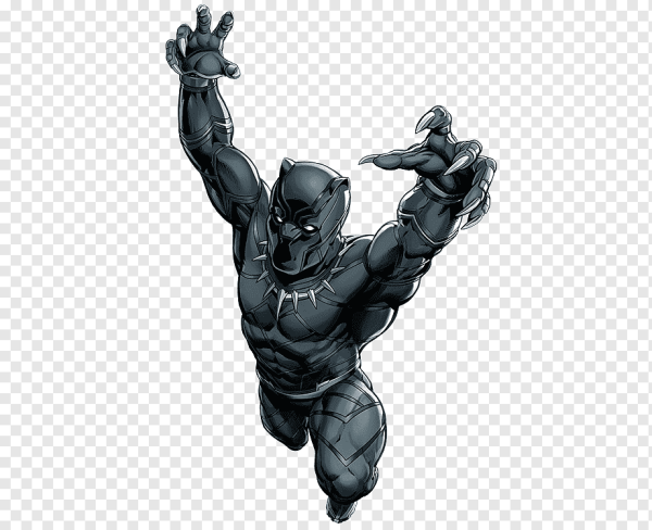 Чёрная пантера Марвел без маски