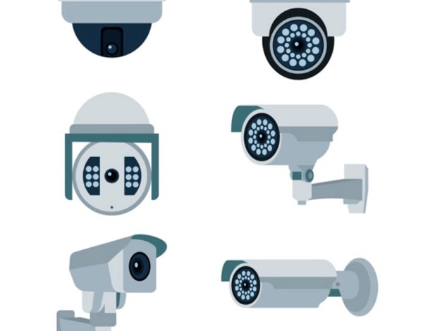 Камера видеонаблюдения вектор