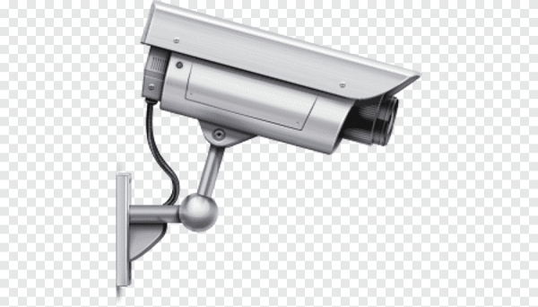 Камера наблюдения на прозрачном фоне
