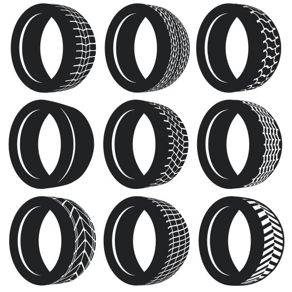 Значки автошин