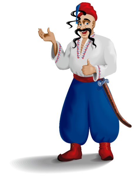 Украинец мультяшный