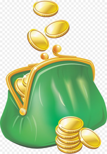 Кошелек с деньгами