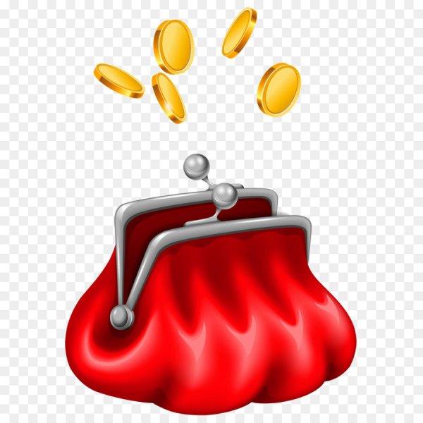 Кошелек с деньгами