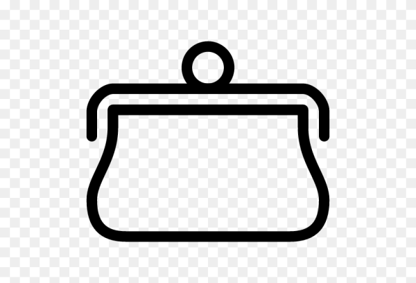 Кошелек иконка без фона