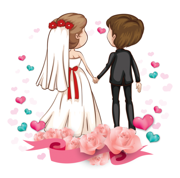 Мультяшные влюбленные