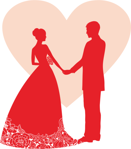 Мультяшная свадьба