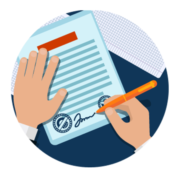 Договор без фона