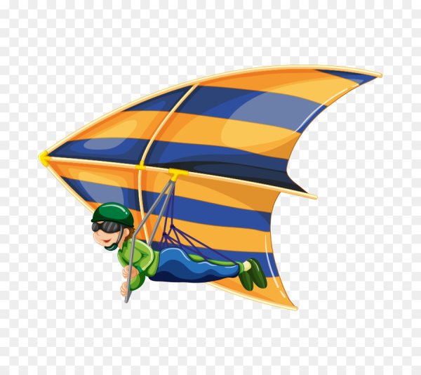 Дельтаплан иллюстрация