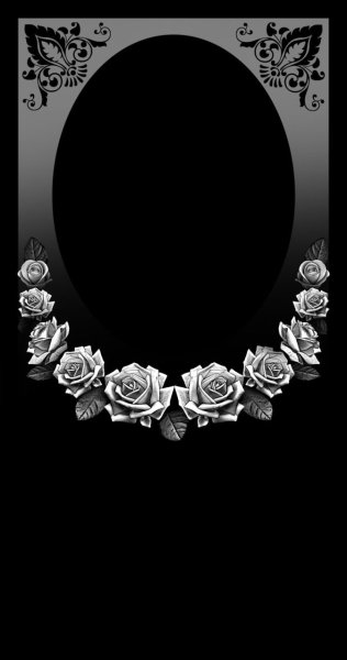 Рамка на памятник