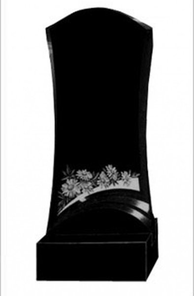 Памятник с ромашками на могилу