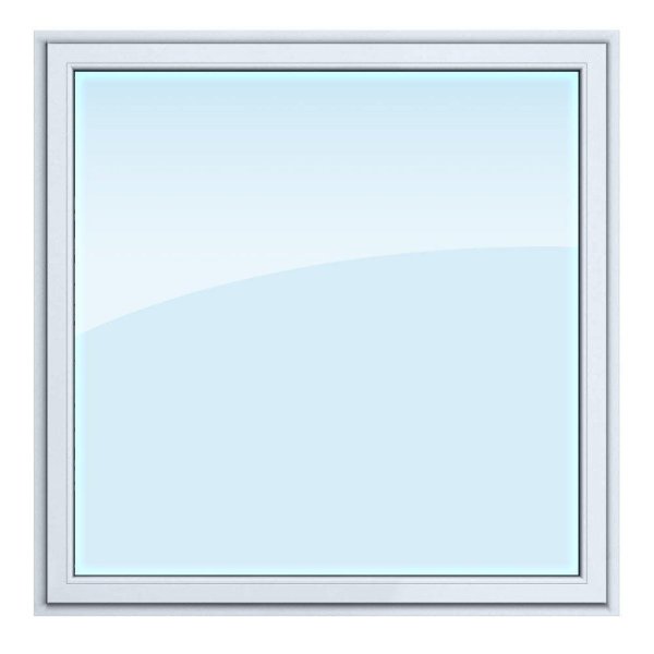 Одностворчатое окно 600 х600 глухая