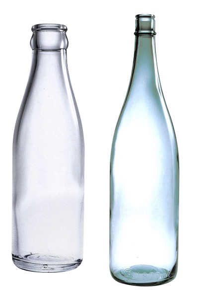 Прозрачная бутылка