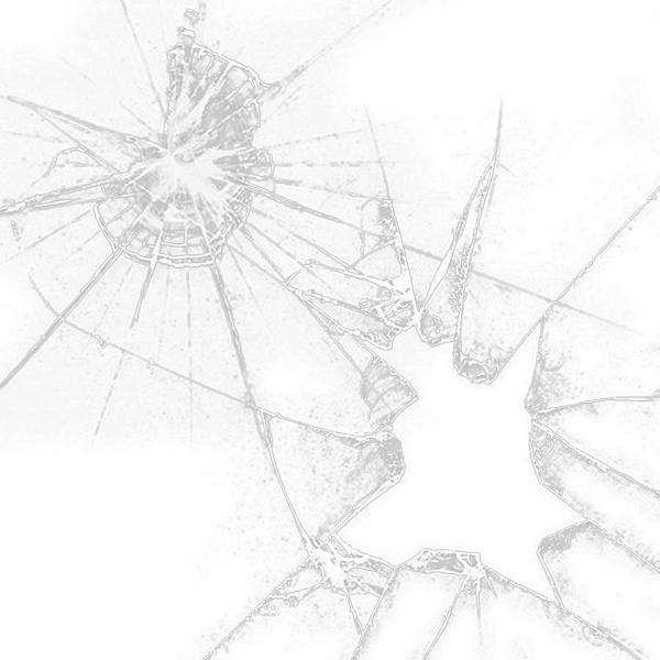 Трещины на стекле прозрачный фон
