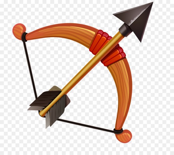 Сказочный лук и стрелы