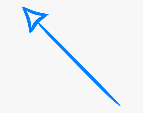 Стрелка диагональная