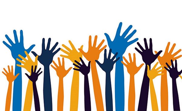 Волонтерство на прозрачном фоне