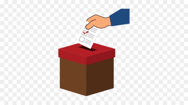 Урна для выборов без фона