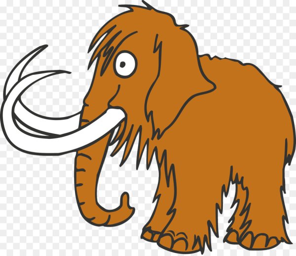 Мамонт мультяшный