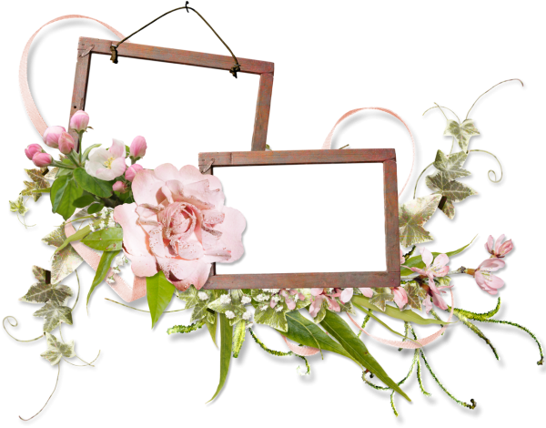 Винтажные рамки для коллажа