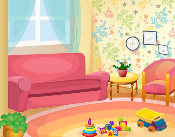 Комната клипарт гостиная