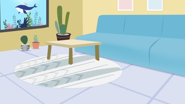 Мультяшная комната