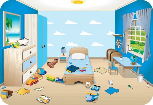 Нарисовать комнату