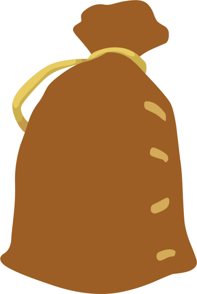 Мешок рисованный