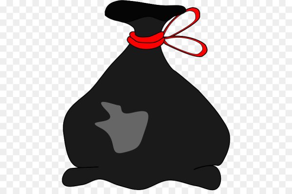 Нарисовать мешок с мусором