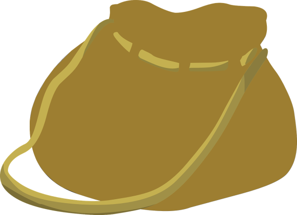 Мешок на прозрачном фоне