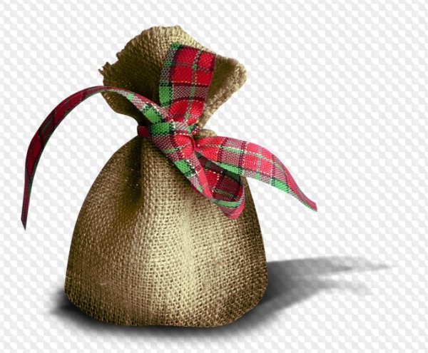 Мешок на прозрачном фоне