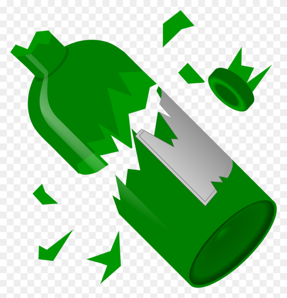 Разбитая бутылка