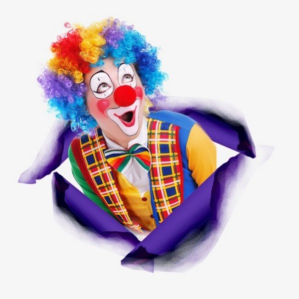 Клоун без фона