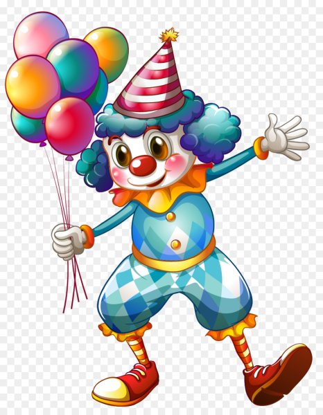 Клоуны мультяшные