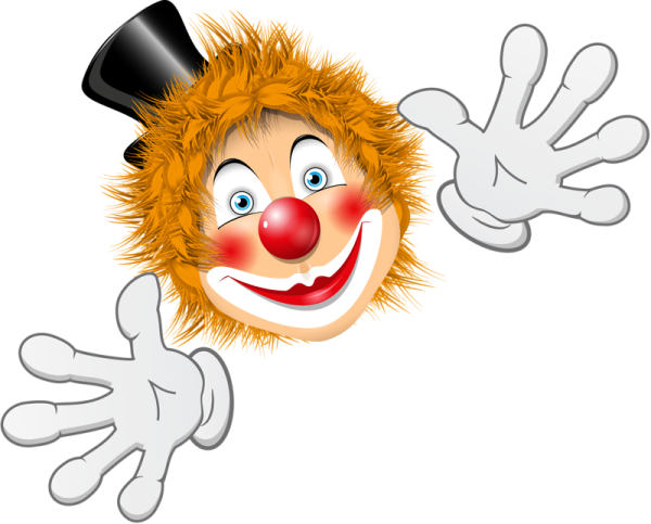 Мордашка клоуна