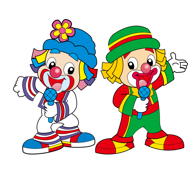 Мордашка клоуна