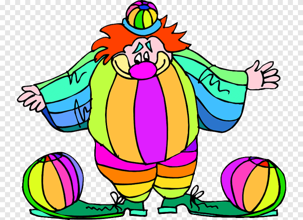 Клоуны мультяшные