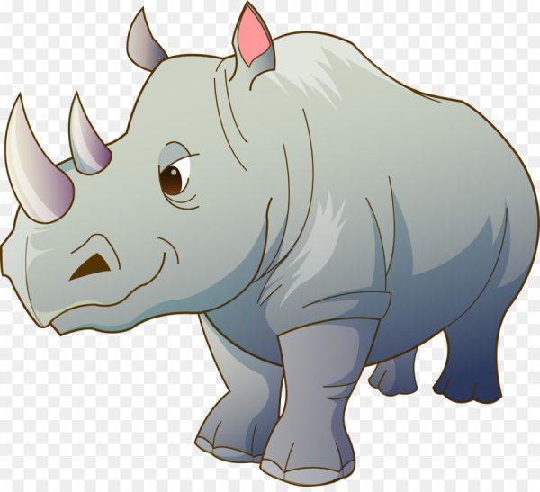 Носорог мультяшный