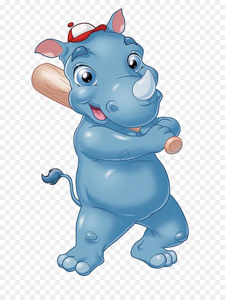 Носорог раскраска