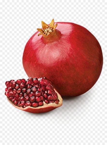 Гранат на белом фоне