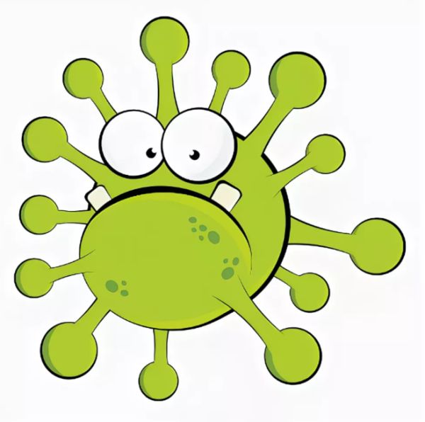 Короновмрус мультяшный