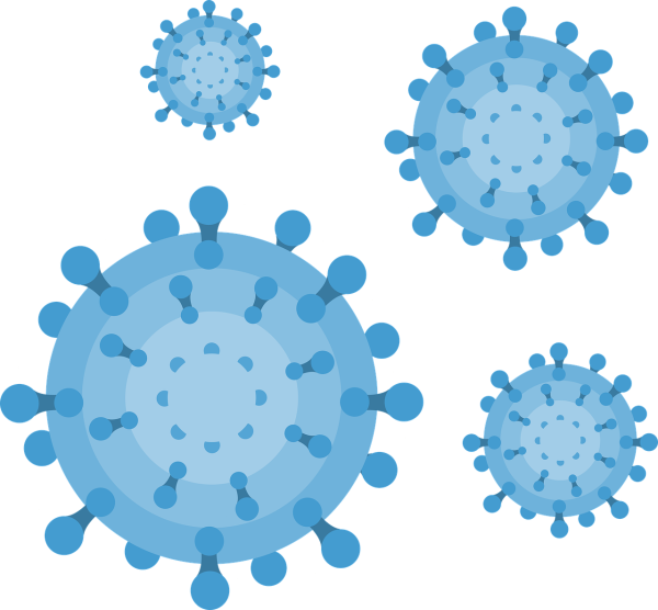 Коронавирус с короной