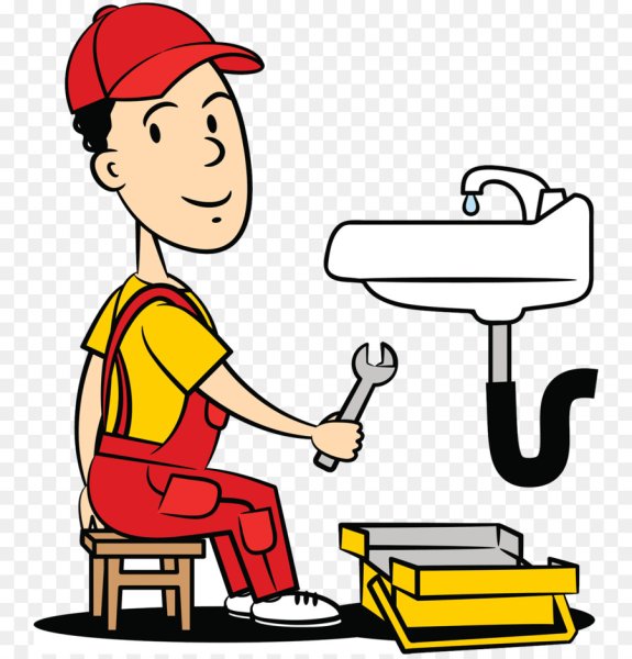 Сантехник мультяшный