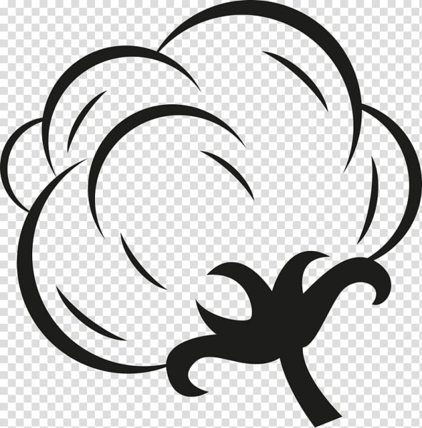 Хлопок силуэт