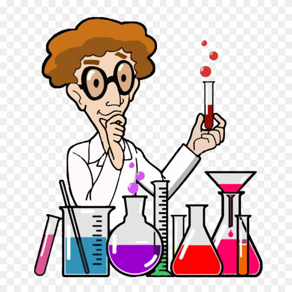 Химик мультяшный