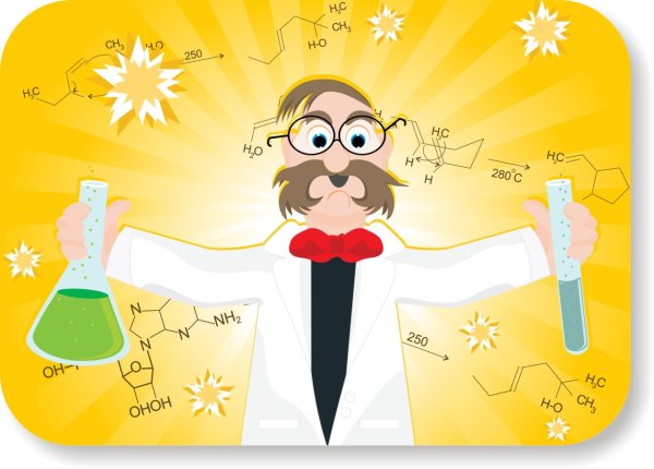 Ученый Химик для детей