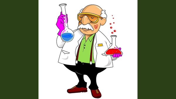 Химик мультяшный