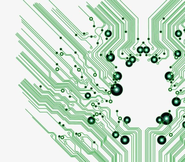 Печатные платы вектор